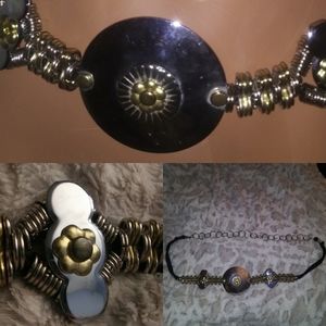 Belt Metalworks Artisan Silver/Gold Medallion Belt